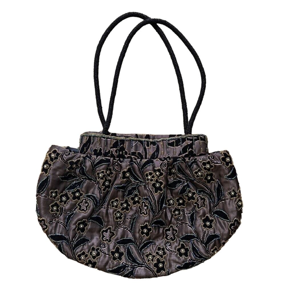 Vice Versa Tapestry Beaded Purse Too Gorgeous Handbag